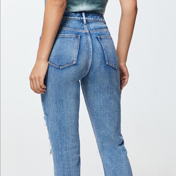 NWT!!! Pacsun blue ripped mom jeans - Picture 5 of 8